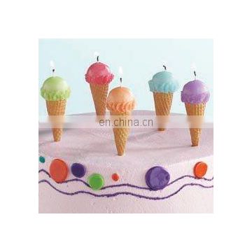 Ice Cream Cone Candles