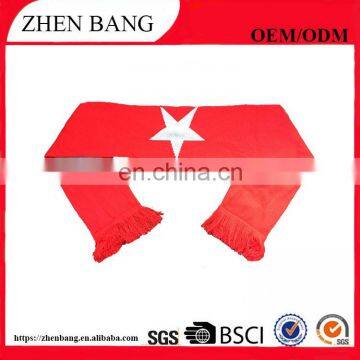 High Quality 100% Acrylic Sports Team Football Fan Scarf photo-6