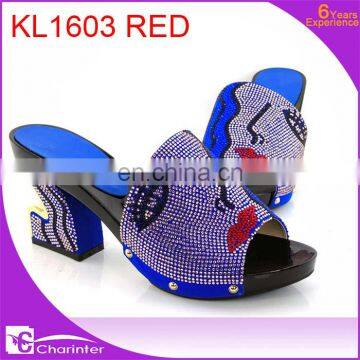Ladies Shoes in China Slipper Ladies Fancy Shoes Small Order Ladies Shoes Guangzhou photo-5