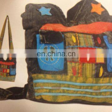 Canvas Bags for Embroider Canvas Lady Gaga Style Handbags photo-2