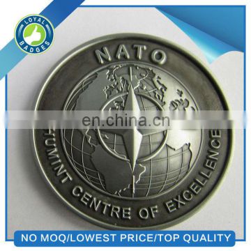 metal 3D challenge coin