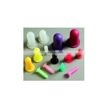 Custom design silicone rubber screw cap