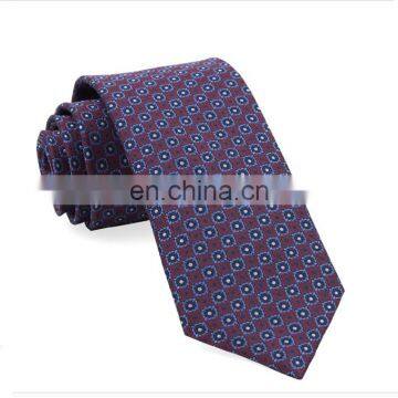 Mens homme medallions printed business silk tie