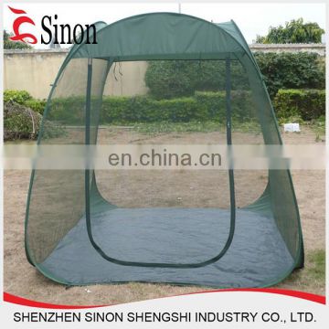 green color pop up screen room large mosquito net tent with floor