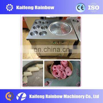 Multifunctional Best Selling Rolled Ice Cream Machine Pan Durable Thailand Rolled Fry Ice Cream Machine Price