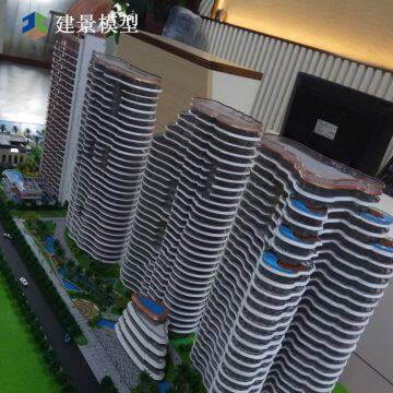 Scale Model Building / Handmade Building Model / Glass Building Models