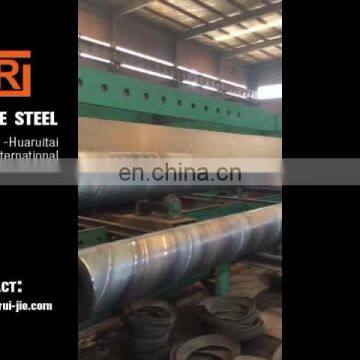 Spiral steel tube/pipe, 600 diameter drainage pipe, api 5l saw spiral welded steel pipe