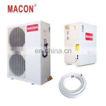 Split type EVI DC inverter air to water heat pump heating