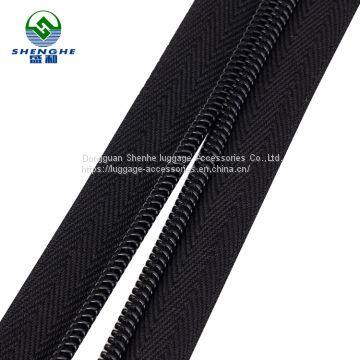 Professional Plain Weave Nylon Custom Luggage Zipper photo-5