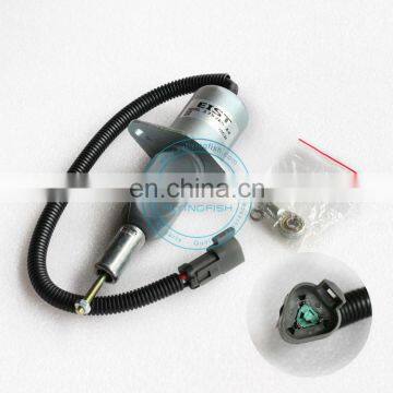 Engine Parts 24V 12V Diesel Engine Flameout Solenoid Valve Stop Solenoid 1752ES SA-3999-24