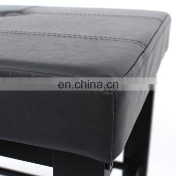 Customized PVC Leather Hallway Metal Steel Shoe Rack Seating Double Size Bench Living Room Sofa photo-6