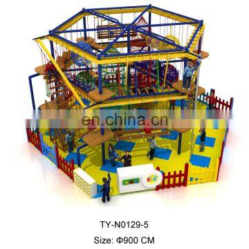 Kids Indoor Outward Bound Training Playground Adventure Park