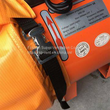 Flexible Duct Hose With Buckle and Belt Coupling Flexible Ducting Supplier Ventilation Products Yellow Air Distribution Duct photo-2