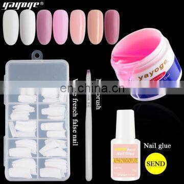 Acrylic Nail Set Builder Gel Gel Full Set Uv Kit Manicure