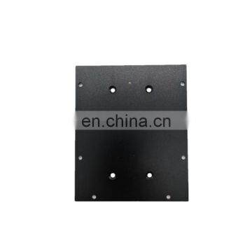 CNC Machining milling Plastic Metal Aluminum black anodizing cover plate