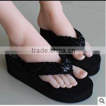 EVA 2016 hot sale cheap flip-flops sponge bottom female cool slipper Free samples