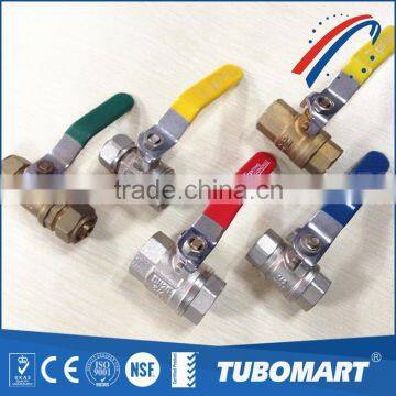 GAS WATER Heater System PN20 3/4" female ball valve with multi color limit switch