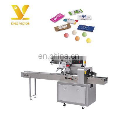 KV full automatic sachet candy sugar biscuit packing machine