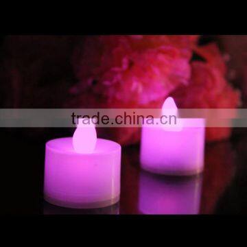 Flickering flameless moving wick LED candle SNL007