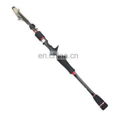 Portable Telescopic Rod Spinning Casting Carbon Fiber Lure Sea Fishing Rod