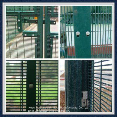 Airport Security Wire Mesh Fence with Razor Wire