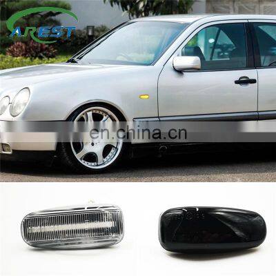 2PCS For Mercedes-BENZ E-Class W210 C-Class W202 W208 Led Dynamic Side Marker Turn Signal Light Sequential Blinker Light