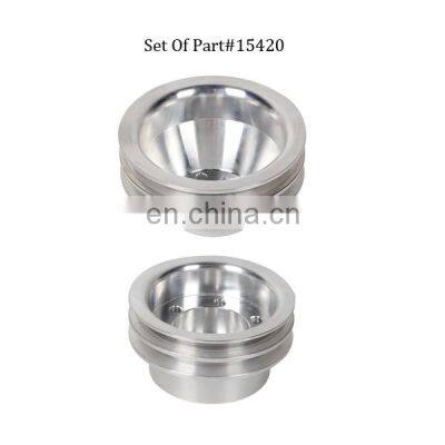 CNC Machined Aluminum Billet SBC Water Pump Pulley photo-4