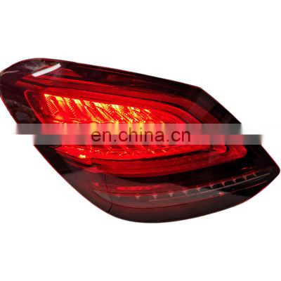 Upgrade 2018 modle look on old modle taillamp taillight rearlamp rear light for mercedes benz C class W205 tail lamp 2015-2017