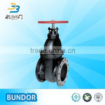 Dn250 Flanged Gate Valve Cad Drawings Dimensions photo-2