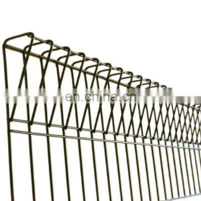 Welded Garden Rolltop Fence Galvanized Metal Brc Roll Top Fence