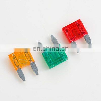 JZ Auto Led Mini Blade Fuse 15 Amp And Car  Assorted 200 psc/Plastic Box Set Kit 5A 10A 15A 20A 25A 30A 40A