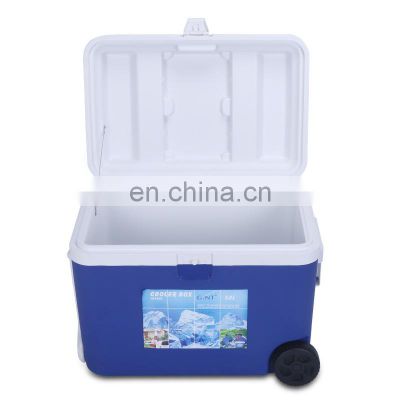 2021 Gint Custom  wheeled cooler box for outdoor large golf Portable Plastic Promotion trolley Wholesale  Ice box