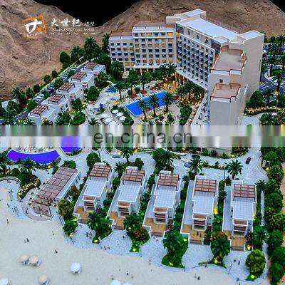 Tourist Resort 3d Building Model 3d Plastic Model photo-3