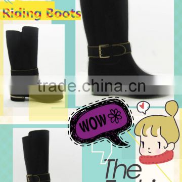 Popular Warm Riding Boots With Zipper For Women