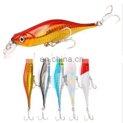 Umpan Pancing Model Ikan Siamese Imitasi 10g/10.cm Luminous untuk Memancing Air Tawar