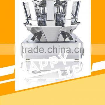 PenKan10 heads standard 3rd generation weigher packaging machine for weighing easy flow granules