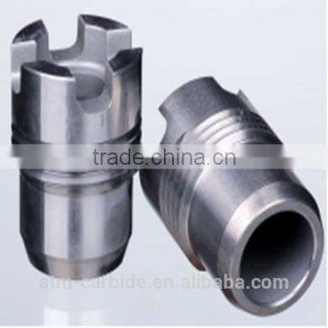 Thread nozzles of PDC drilling bit-cross groove wrench series