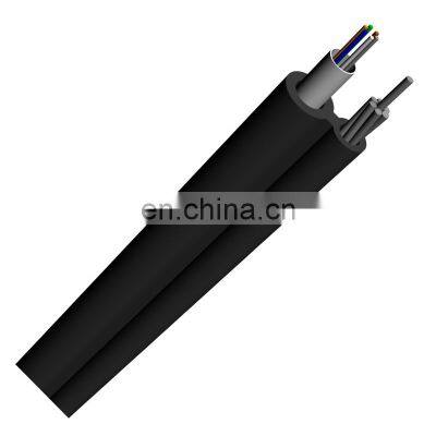 Factory Wholesale Ftth Central Loose Tube Single Mode 4 Core Fiber Optical Cable Gyxtc8y drop cable