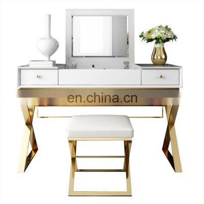 Modern Luxury Dressing Table Dresser  With Mirror Dressing Table