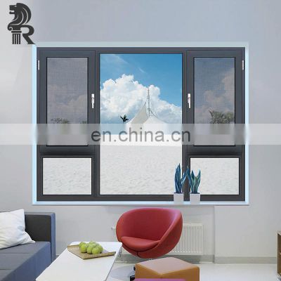 AS2047 Vinyl Glass Hurricane Proof  Casement Windows For Home