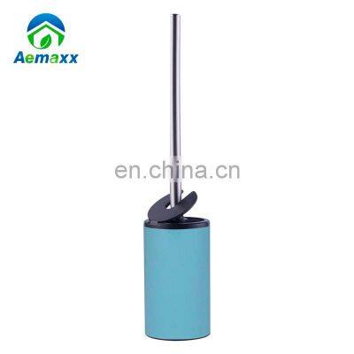 Colorful Plastic Cover	toilet Brushed Holder Stainless Steel Body Toilet Brush Holder Household Toilet Brush and Holder