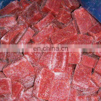 IQF Hot Pepper Red Frozen Chilli Puree photo-2