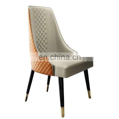 wood hotel restaurant kitchen banquet dinning chair blue grey leather luxury wooden modern dining room chairs for dinning room