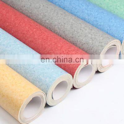 Cheap Price Simulation Wood Floor Pvc Flooring In Roll Factory Supply Plastic Leather Vinyl Flooring Roll