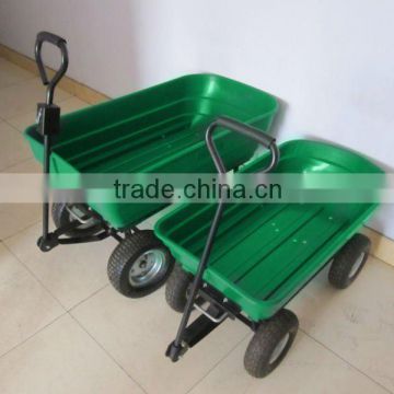 plastic dumping garden cart / tool cart TC4235