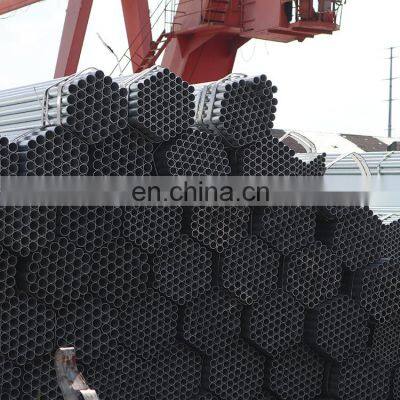 ASTM A106 MS ERW Hollow Steel Pipe GI Hot Dip Galvanized Steel Pipe EMT Welded Steel Square Round Pipes