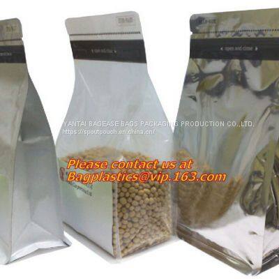 GRAIN FLOUR PACKAGING,Custom Print Aluminum Foil Pouch Packaging Bag,Custom Aluminum Foil Stand Up Flat Pouch Bags Stand photo-3
