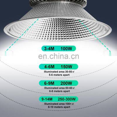 120W 50W Smd 200W For Refinery Shop Industrial Warehouse Light Led For Gyms Shopping Mall Explosion Proof Led High Bay Light photo-4