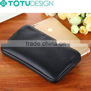 Wholesale High Quality Best Brand TOTU Genuine Leather Phone Case 6 plus 5.5