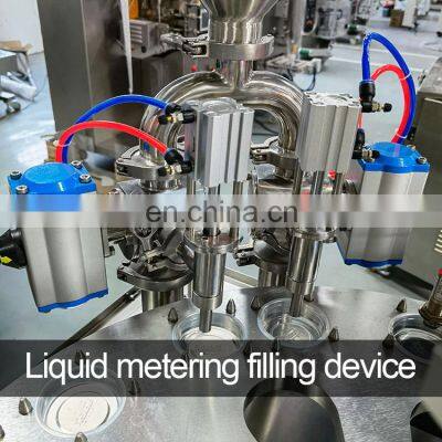 In Stock Automatic Dipping Sauce Blister Packing Machine Hot Sauce Cup Chili Sauce Cup Filling Sealing Machine